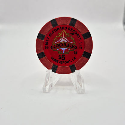 Eldorado Resort Casino Shreveport Louisiana 2005 $5 Casino Chip
