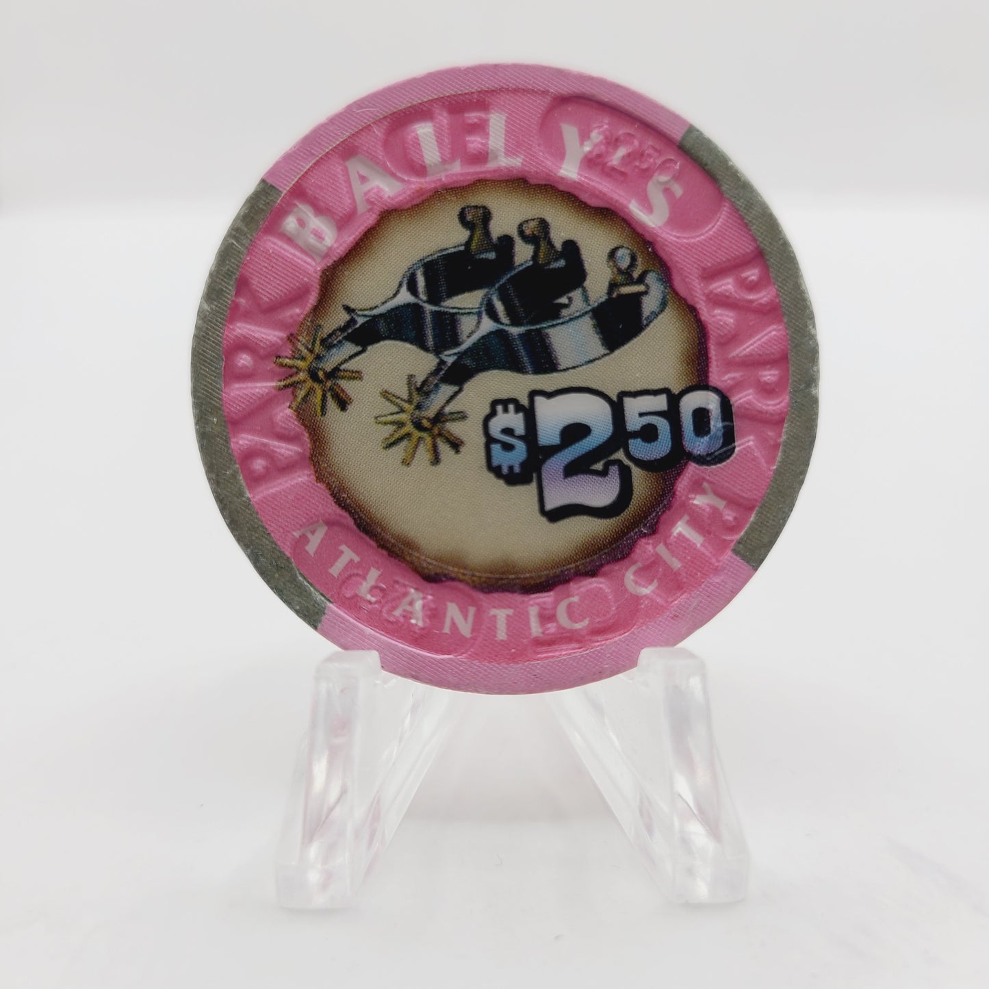 Bally's Hotel Casino Atlantic City New Jersey $2.50 Casino Chip