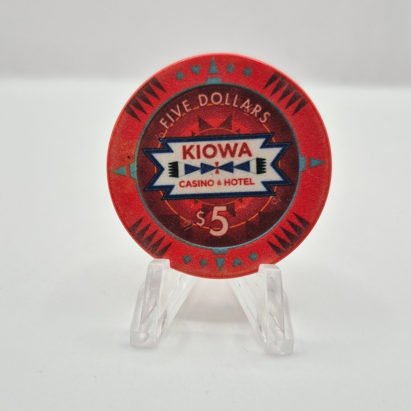 Kiowa Casino Devol Oklahoma 2025 $5 Casino Chip