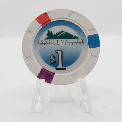 Skagit Valley Resort Casino Bow Washington $1 Casino Chip