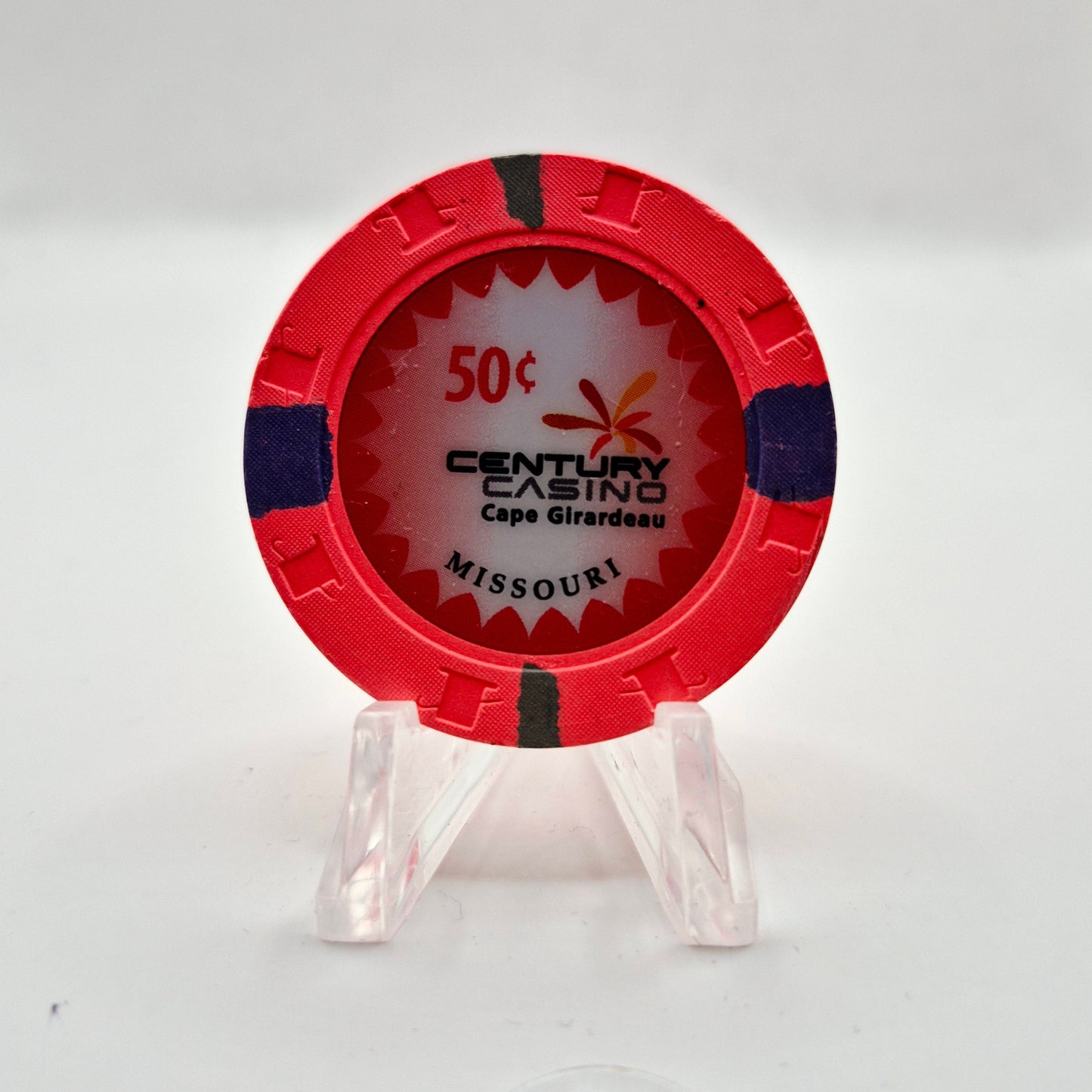 Century Casino Cape Girardeau Missouri 2020 $.50 Casino Chip