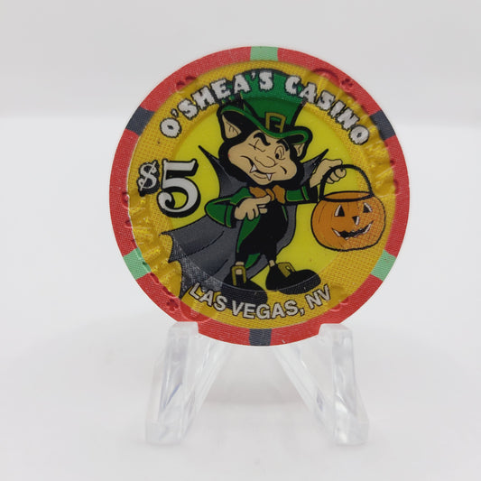 O'Shea's Casino Las Vegas Nevada 2000 "Halloween" $5 Casino Chip V7604