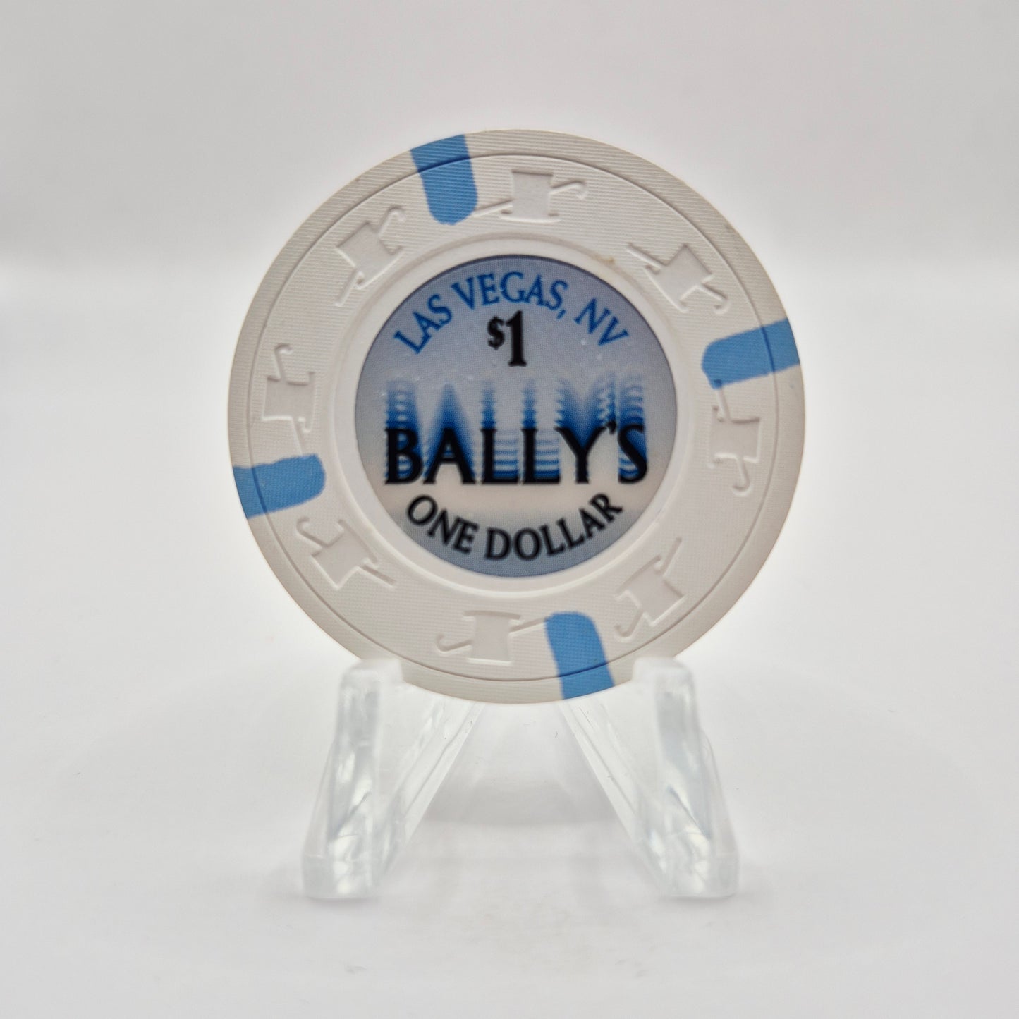 Bally’s Casino Las Vegas Nevada 2008 $1 Casino Chip E7744