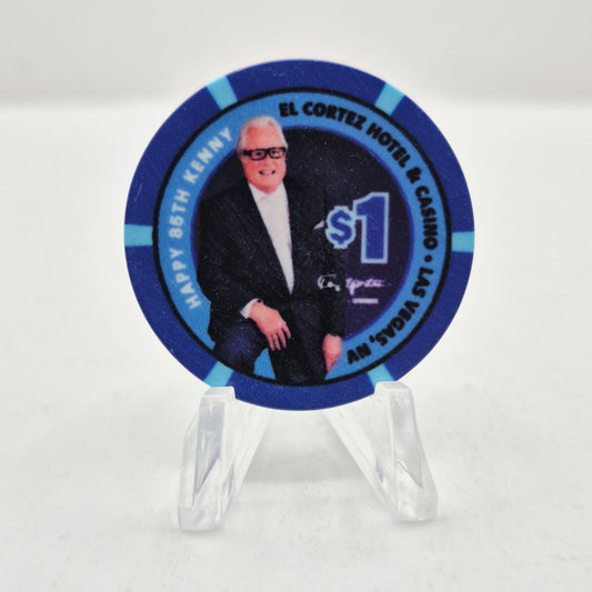 El Cortez Hotel Casino Las Vegas Nevada 2026 'Happy 85th' $1 Casino Chip
