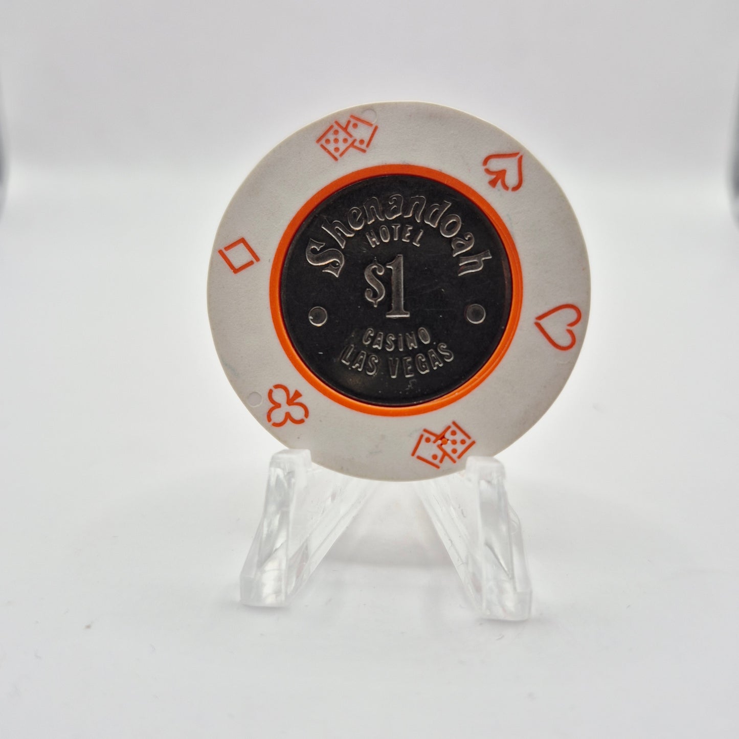 Shenandoah Hotel Casino Las Vegas Nevada 1980 $1 Casino Chip N2144