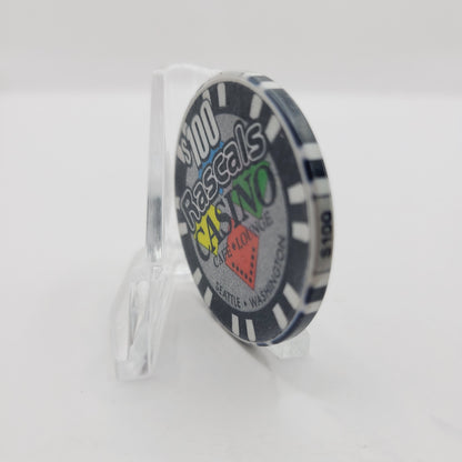 Rascals Casino Seattle Washington $100 Casino Chip