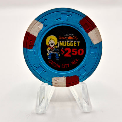 Carson City Nugget Carson City Nevada 1970s $2.50 Casino Chip N2515