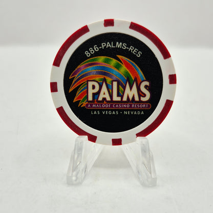 Palms Hotel Casino Las Vegas Nevada 2005 Gift Shop Chip E7534 *Red