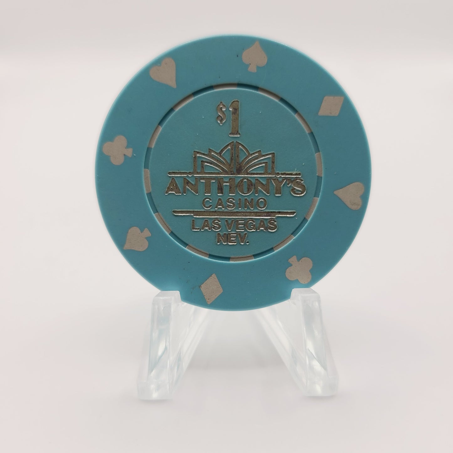 Anthony's Casino Las Vegas Nevada 1989 $1 Casino Chip N1343