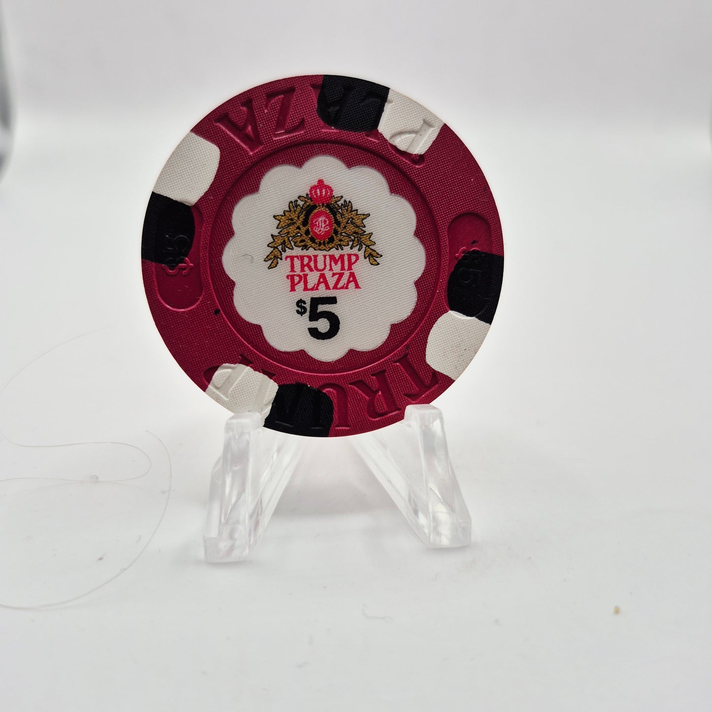 Trump Plaza Atlantic City New Jersey $5 Casino Chip