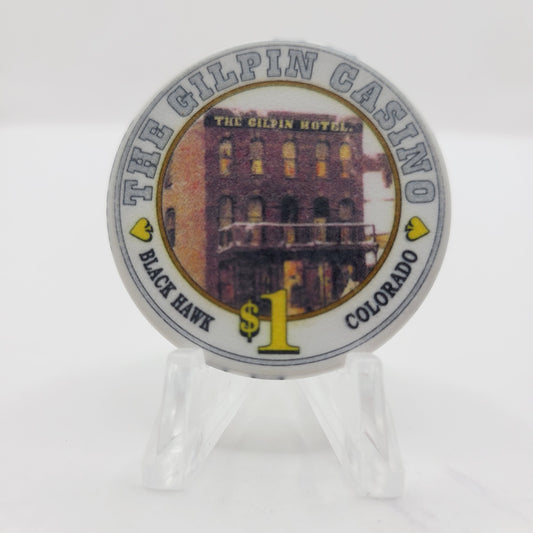 The Gilpin Casino Black Hawk Colorado 2005 $1 Casino Chip