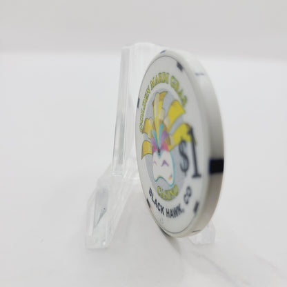 Golden Mardi Gras Casino Black Hawk Colorado $1 Casino Chip
