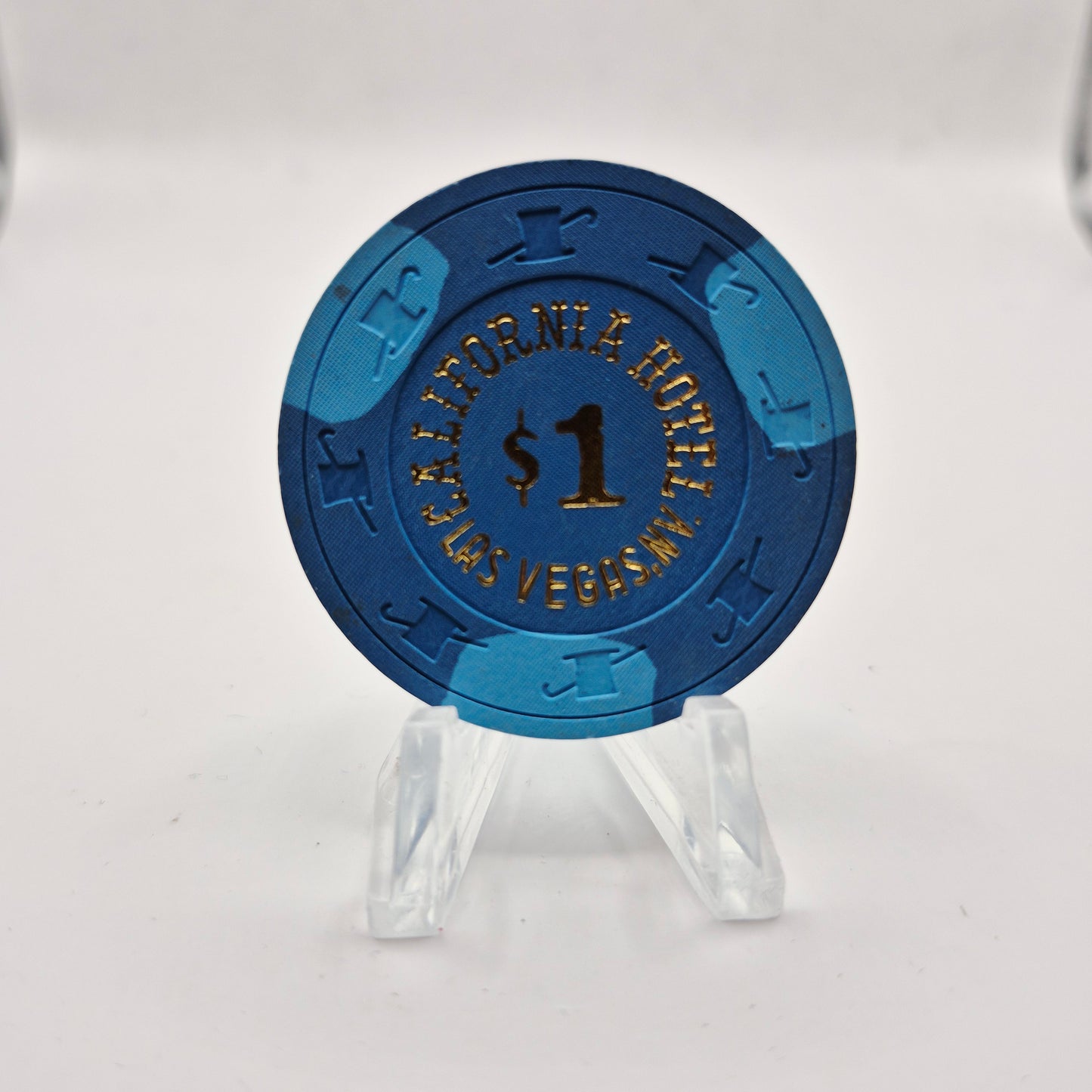 California Hotel Casino Las Vegas Nevada 1989 $1 Casino Chip N1413