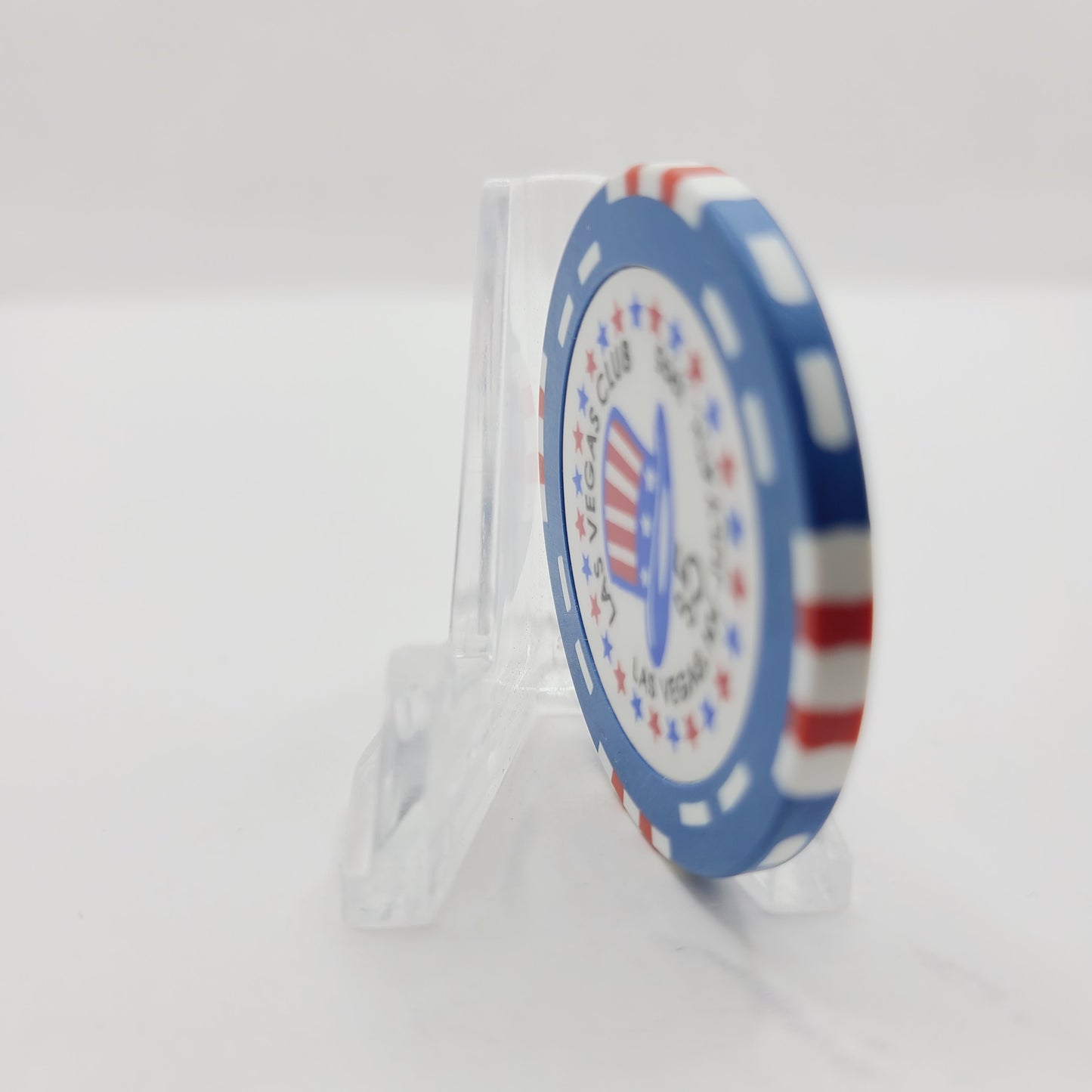 Las Vegas Club Hotel Casino Las Vegas Nevada"1995 July 4th" $5 Casino Chip N0414 LMT 1500