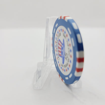 Las Vegas Club Hotel Casino Las Vegas Nevada"1995 July 4th" $5 Casino Chip N0414 LMT 1500