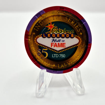 Tropicana Hotel Casino Las Vegas Nevada 2000 $5  'Buddy Greco' Casino Chip V5842  *LTD750