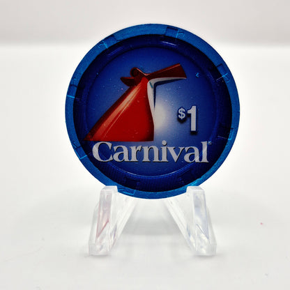 Carnival Cruise Line $1 Casino Chip CG295276