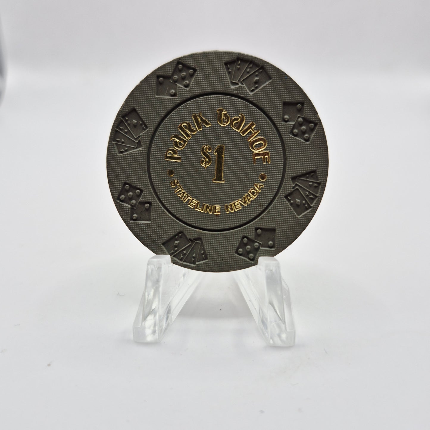 Park Tahoe Hotel Casino Stateline Nevada 1978 $1 Casino Chip N0972