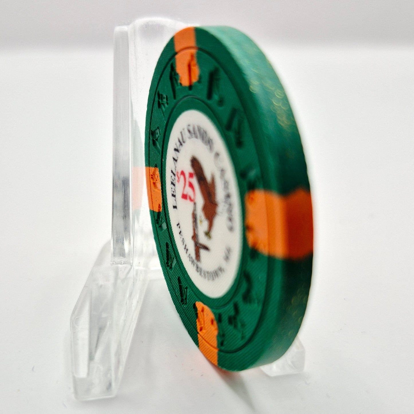 Leelanau Sands Casino Peshawbestown Michigan $25 Casino Chip