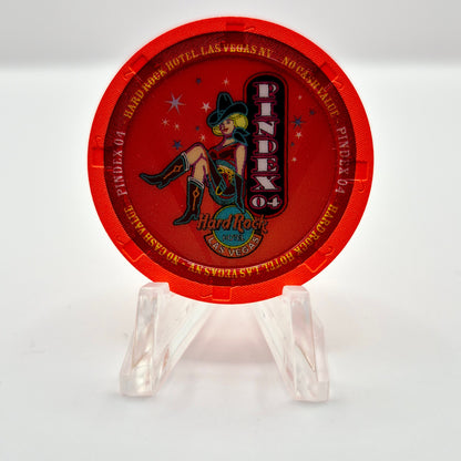 Hard Rock Hotel Casino Las Vegas Nevada 2004 Pindex NCV Chip E3810