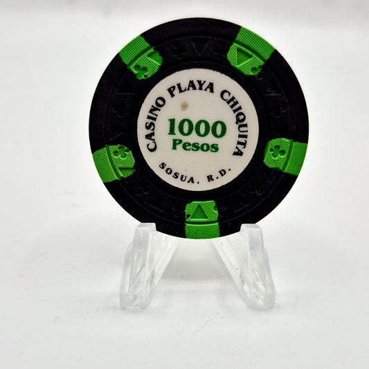 Casino Playa Chiquita Casino Sosua Dominican Republica 1000 'PESOS' Casino Chip CG264077