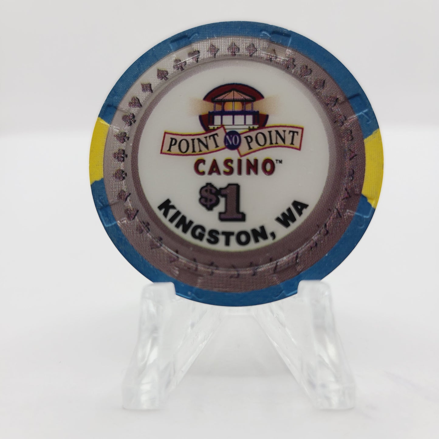 The Point Casino Kingston Washington 2002 $1 Casino Chip
