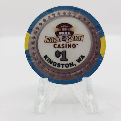 The Point Casino Kingston Washington 2002 $1 Casino Chip