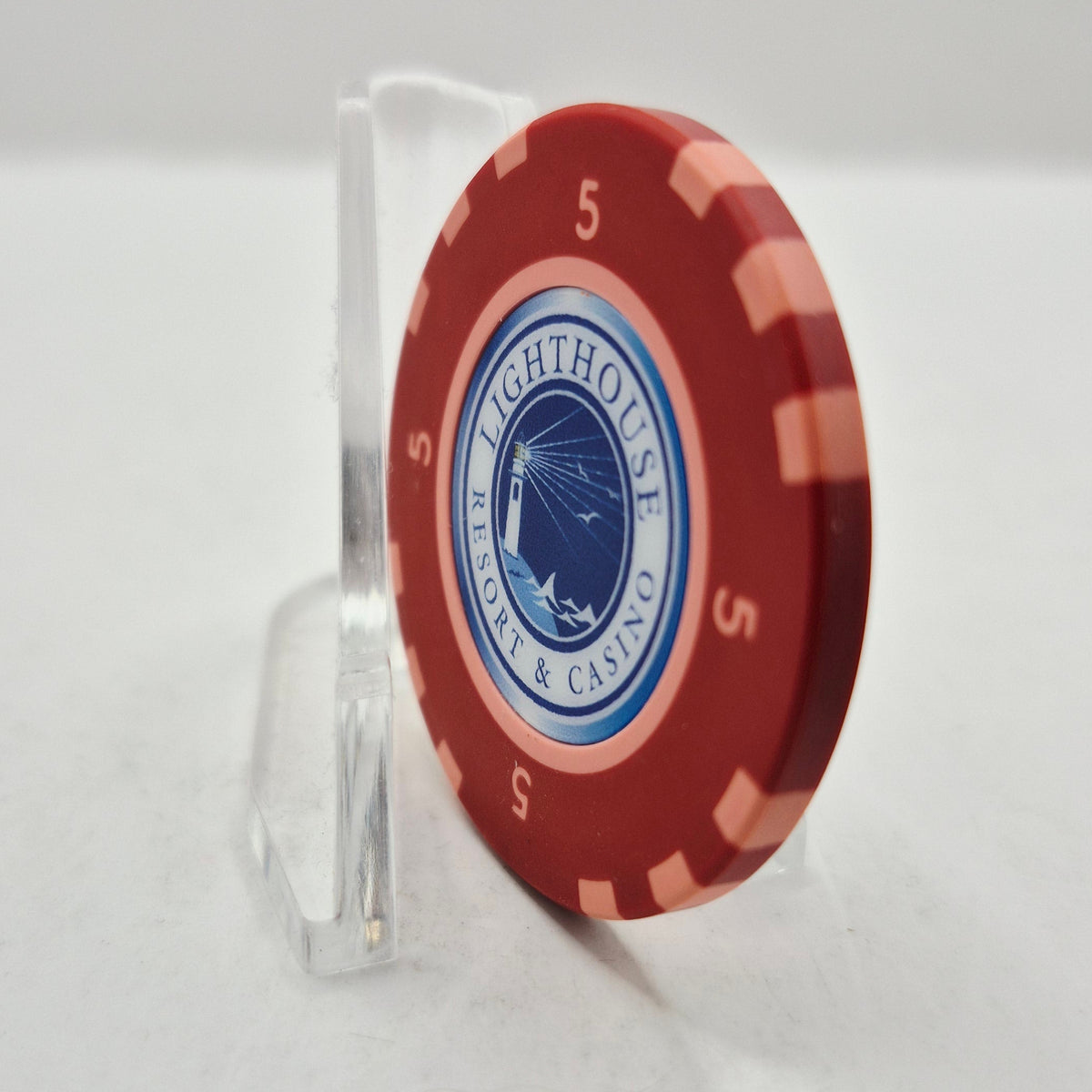 Lighthouse Resort  & Casino Cabo Rojo Puerto Rico $5 Casino Chip **Casino Never Opened