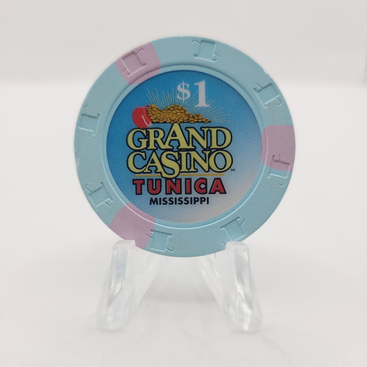 Grand Riverboat Casino Tunica Mississippi $1 Casino Chip