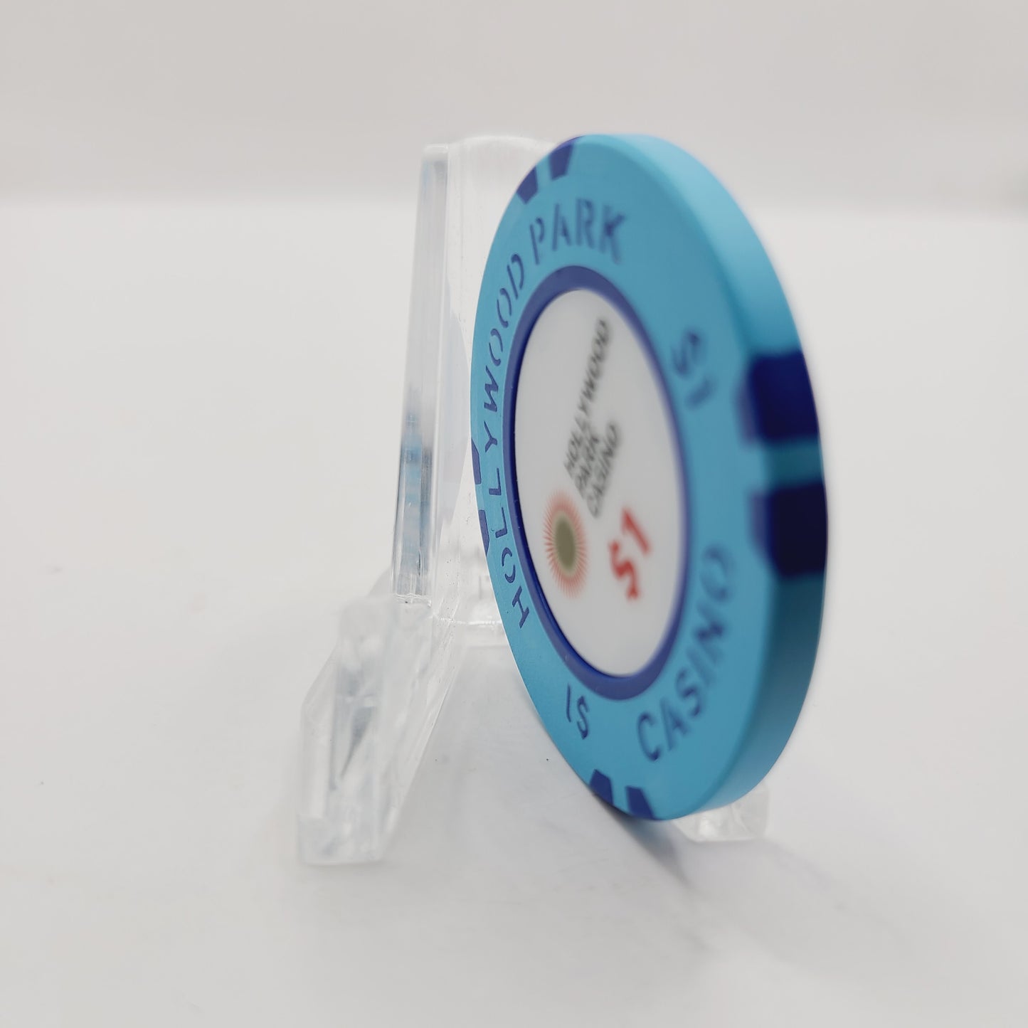 Hollywood Park Card Room Casino Inglewood California $1 Casino Chip