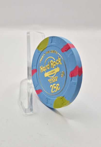 Hard Rock Hotel Casino Rockford Illinois $.25 Casino Chip