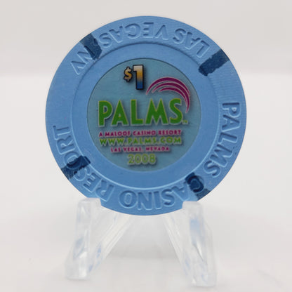 Palms Casino Resort Las Vegas Nevada 2008 $1 Casino Chip E7463