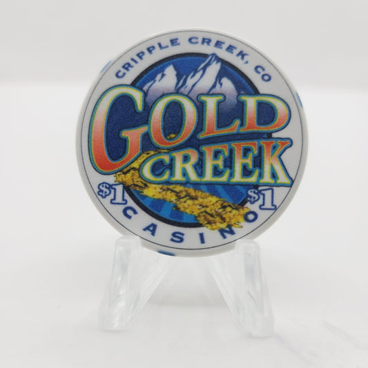 Gold Creek Casino Cripple Creek Colorado 2004 $1 Casino Chip