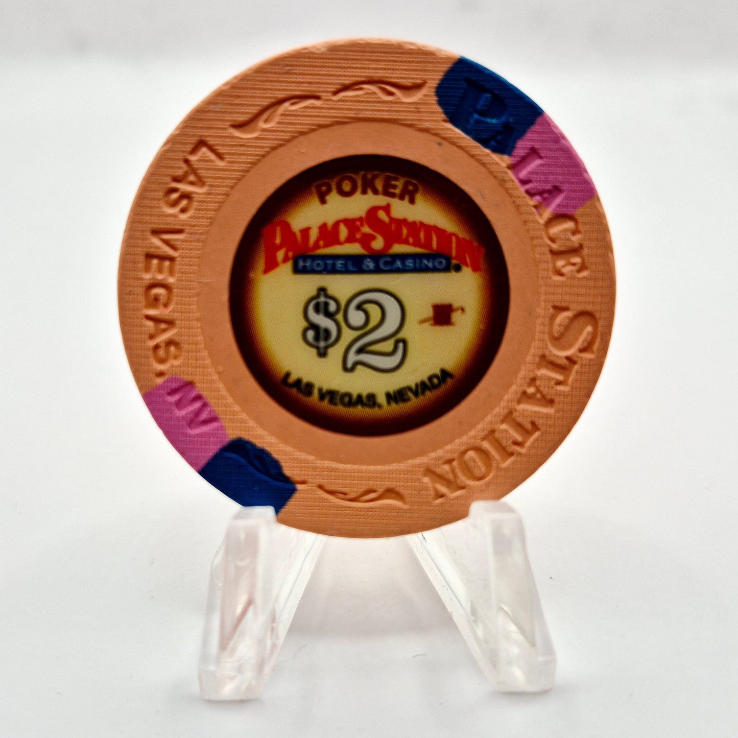 Palace Station Hotel Casino Las Vegas Nevada $2 Casino Chip D1599