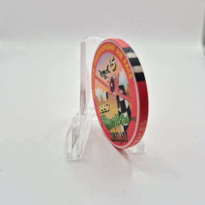 Hilton Resort Reno Nevada 1997 'National Championship Air Race' LE $5 Casino Chip N9932
