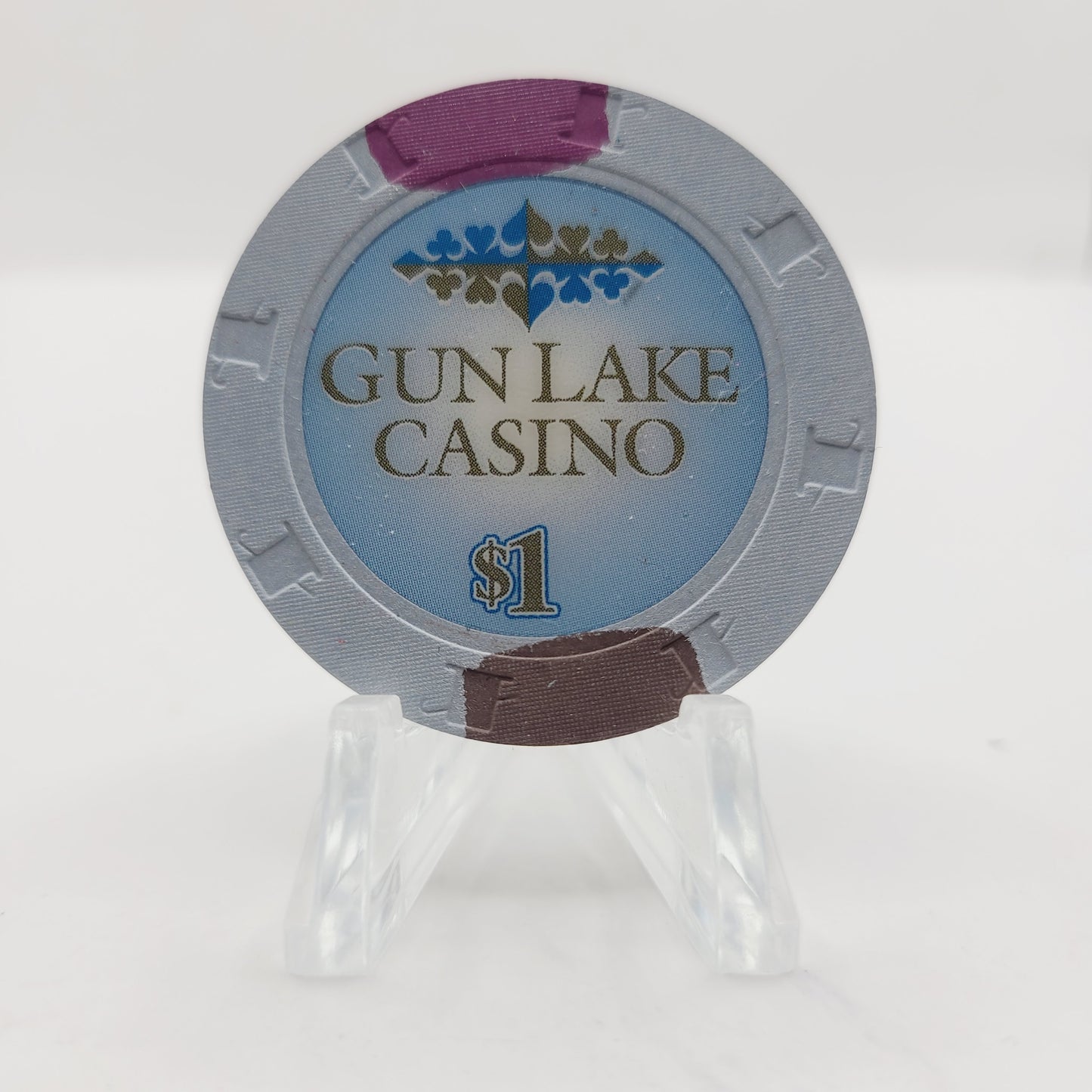 Gun Lake Casino Wayland Michigan 2011 $1.00 Casino Chip