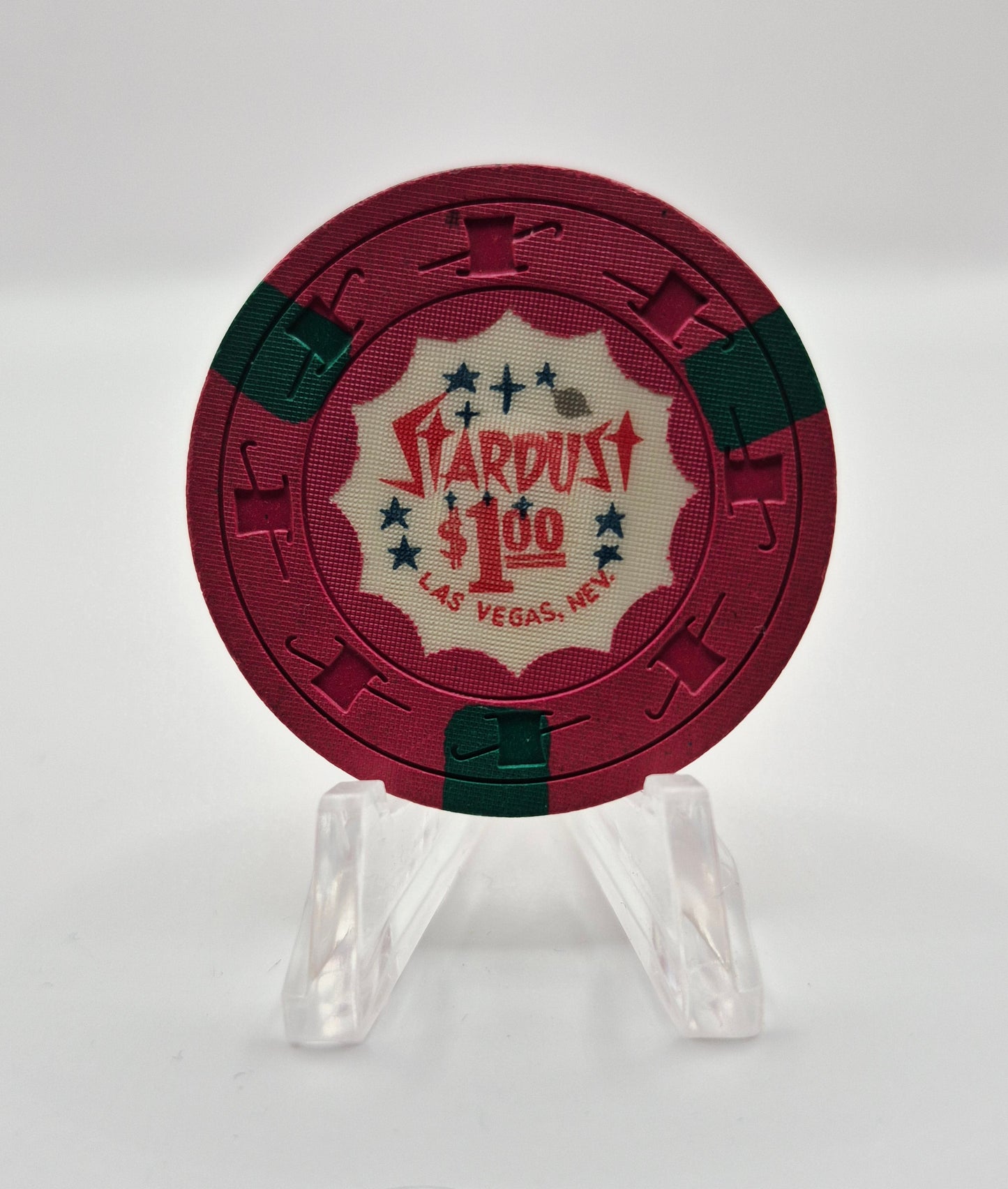 Stardust Hotel Casino Las Vegas Nevada 1964 $1 Casino Chip N2221