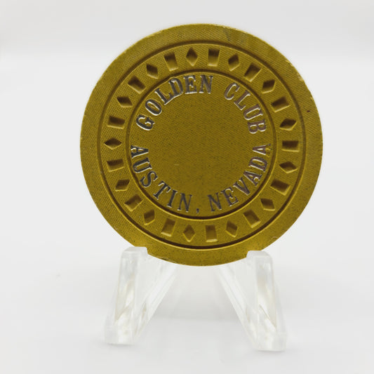 Golden Club Casino Austin Nevada 1943 $1 Casino Chip N9825