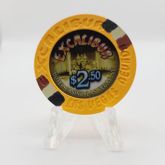 Excalibur Las Vegas Nevada 2006 $2.50 Casino Chip E5122