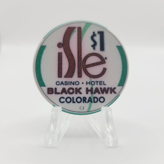 Isle Casino Hotel Black Hawk Colorado $1 Casino Chip